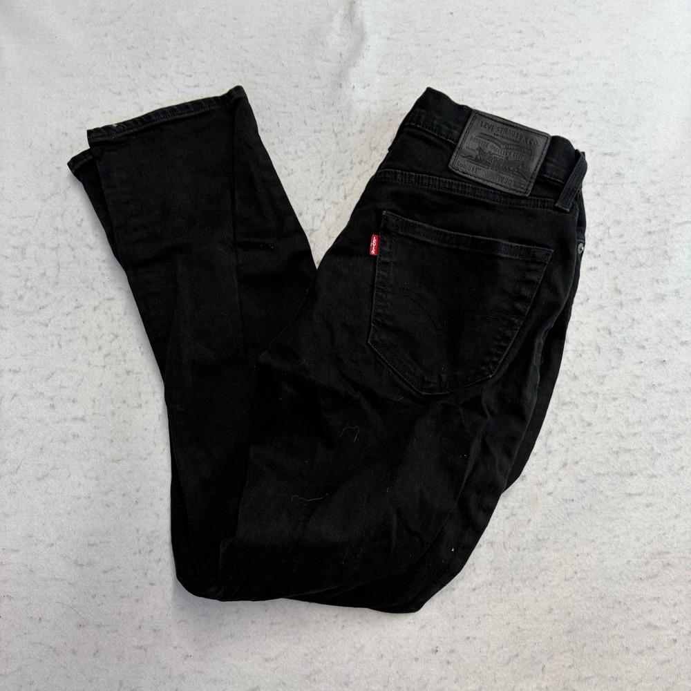 Levi's 511 Slim Fit Jeans Mens 30x32 Black Denim